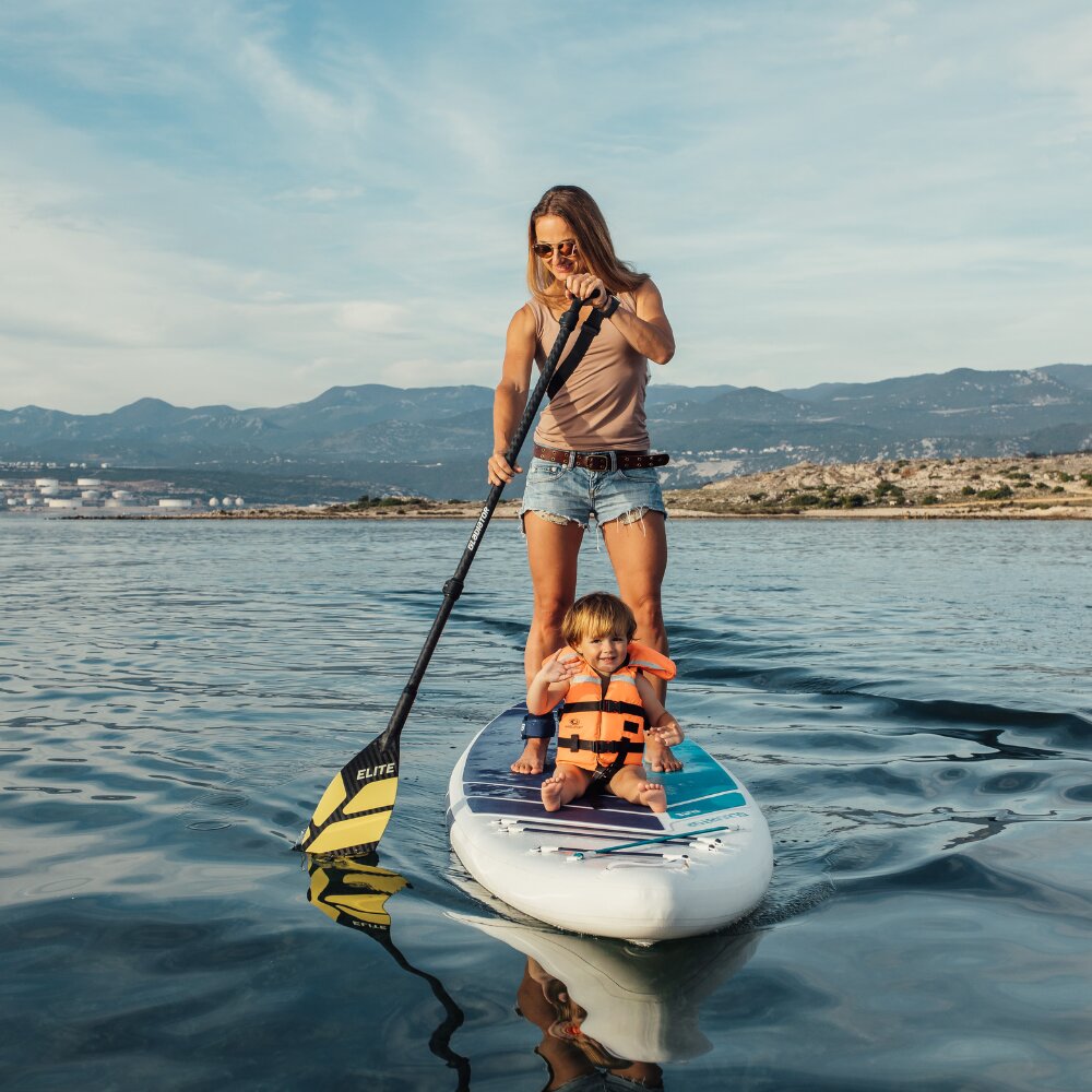 Nafukovací paddleboard Gladiator Elite - 112x34x6 super pro lehci vahy